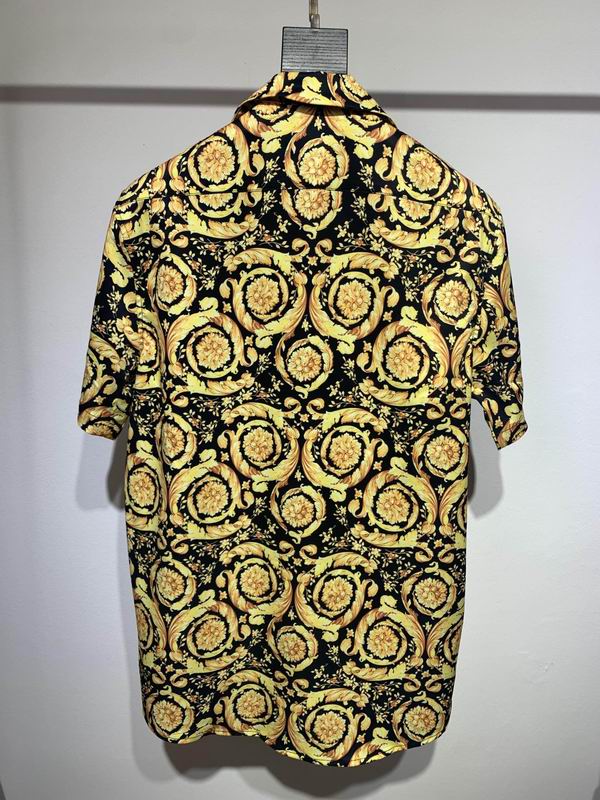 Versace Short Sleeve Shirt Mens ID:20240703-385